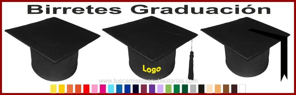 Birretes para Graduaciones, Birrete Graduacion,