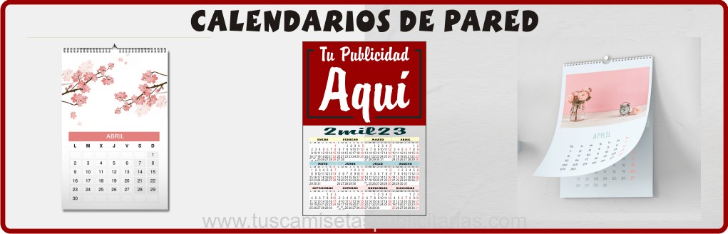 Calendarios Pared Personalizados Publicitarios Publicidad Todo Color Impresos Baratos Venta Online,