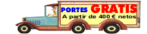 Portes Gratis a partir de 400 € de compra neta.