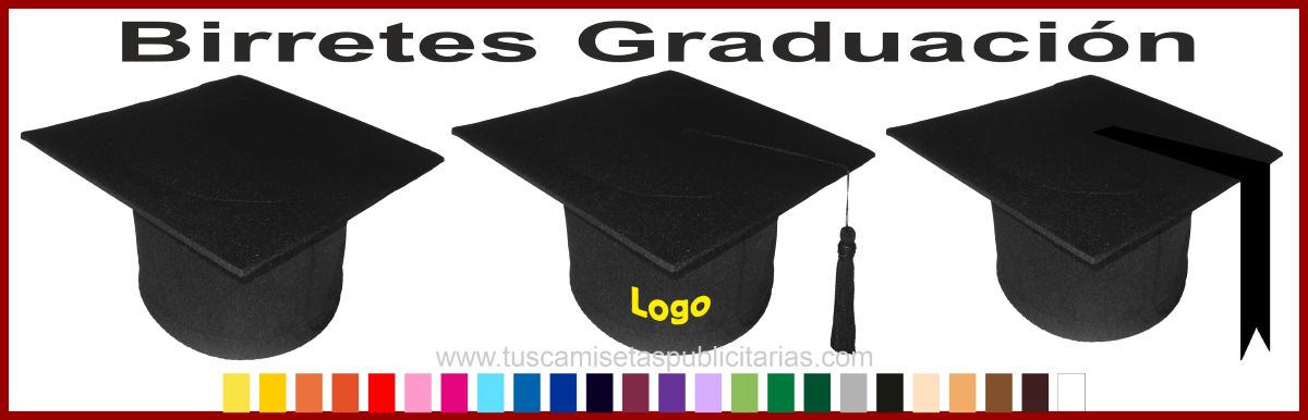 Birretes de Graduacion, Birrete para Graduaciones