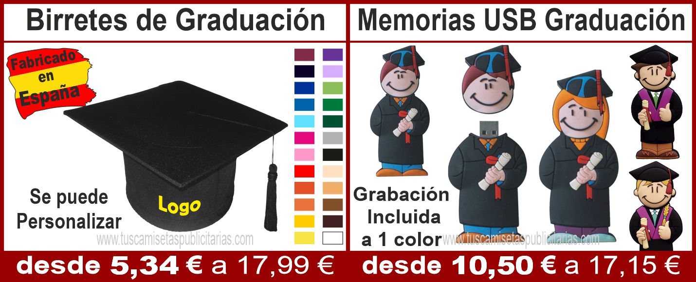 Birretes de Graduación, USB graduados