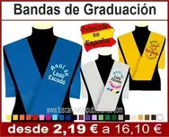 Becas o Bandas de Graduación Personalizadas,