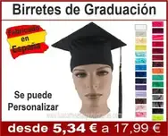 Birretes para Graduaciones, Birrete de Graduación,