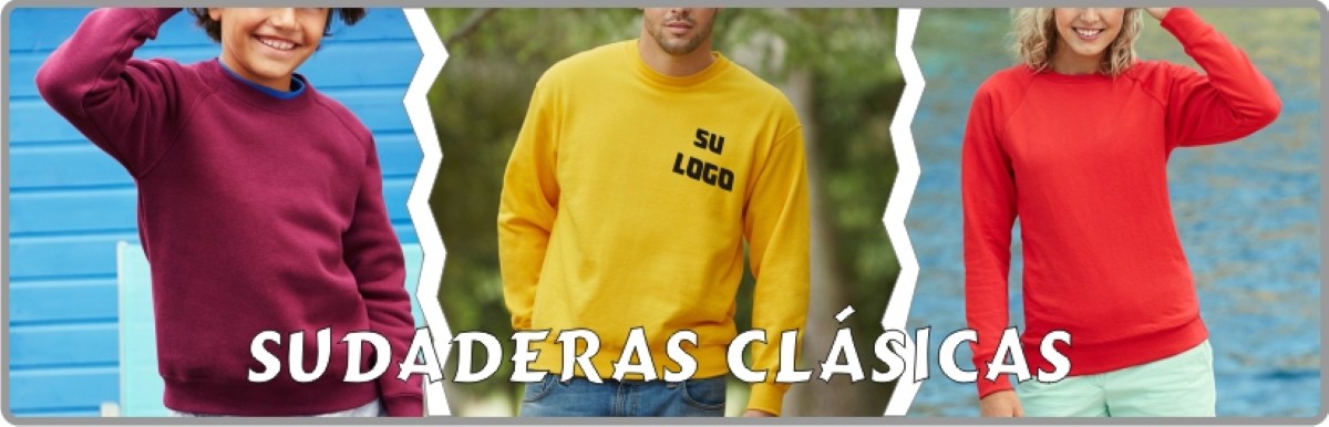 Sudaderas Clasicas Publicitarias Personalizadas