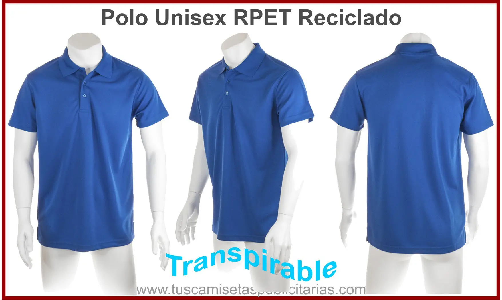 Polos Reciclados RPET