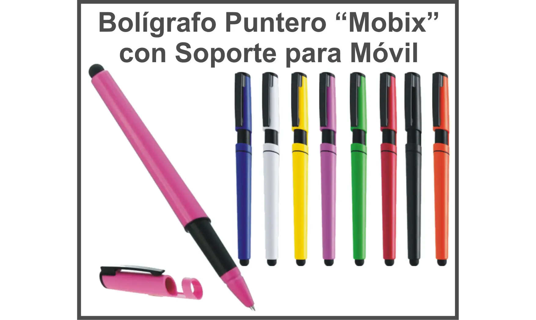 Boli Publicidad Puntero y Soporte