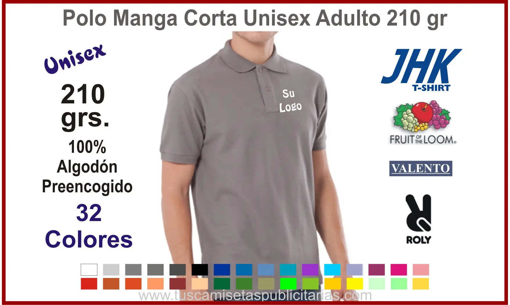 Polo Personalizado Color