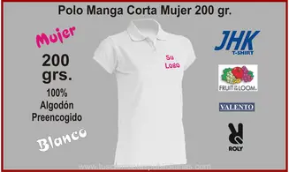 Polo Personalizado Mujer