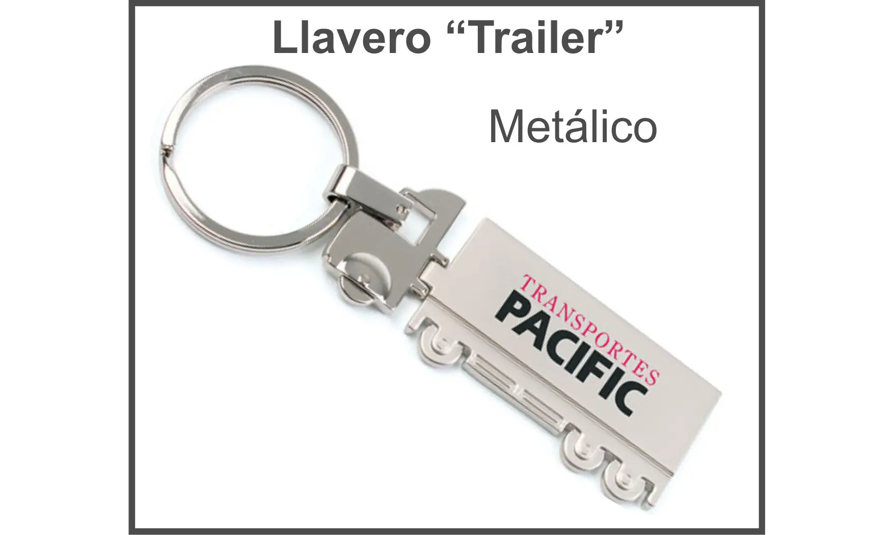 Llavero Personalizado Trailer