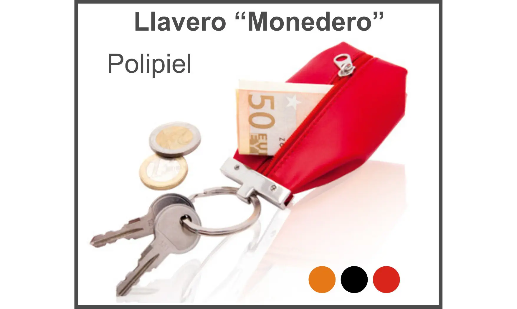 Llavero Publicitario Monedero