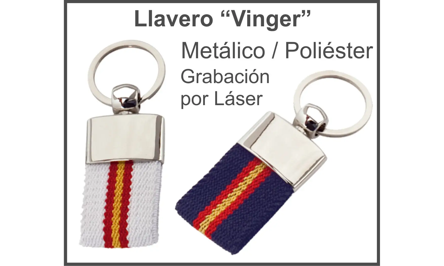 Llaveros Personalizados Bandera