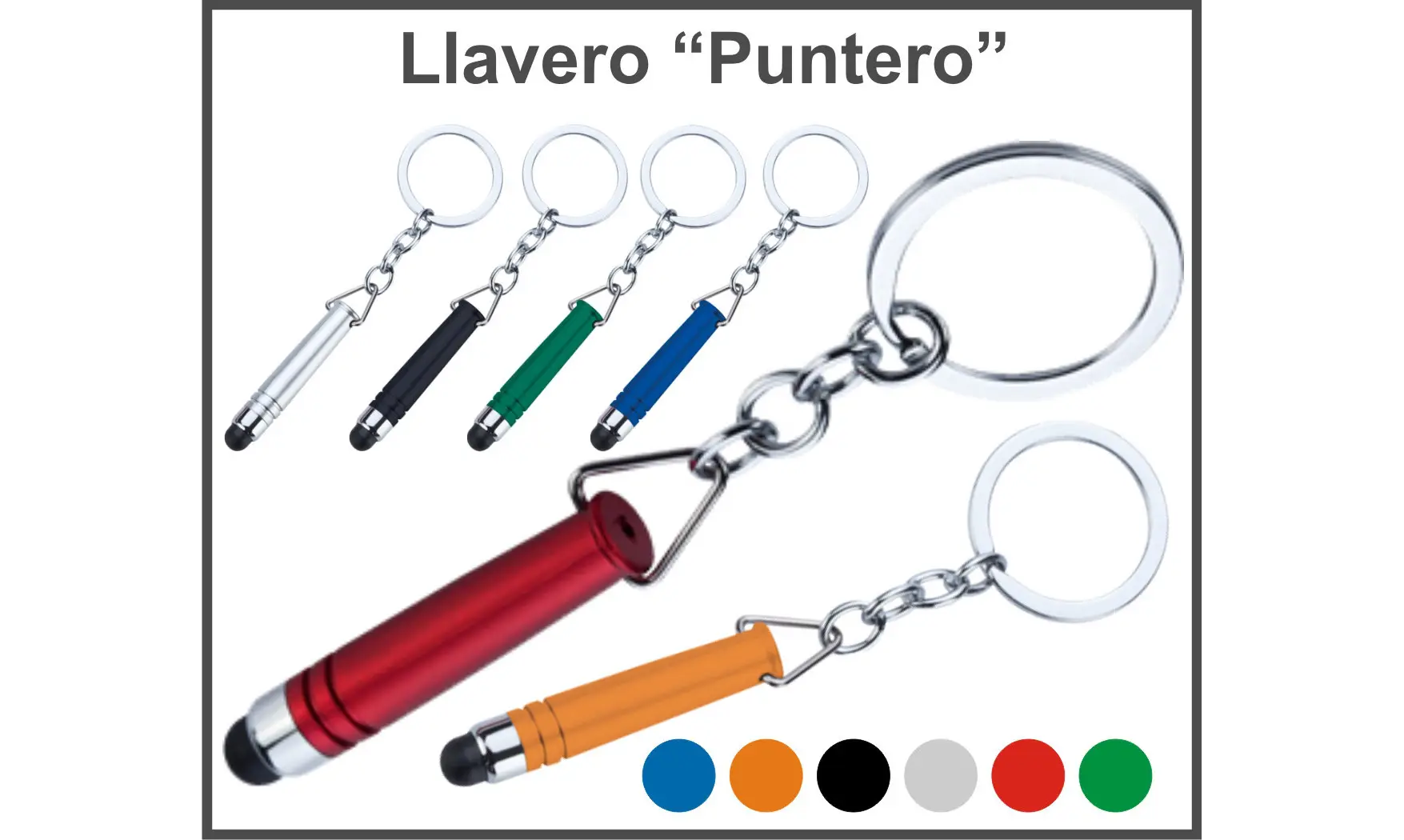 Llavero Publicitario Puntero
