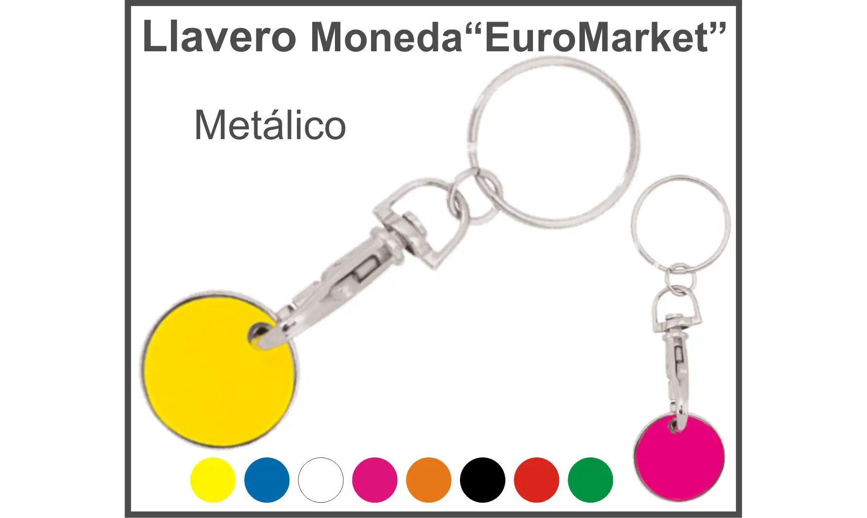 Llavero Publicidad Moneda