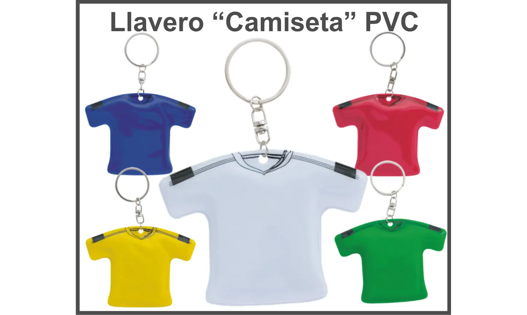 Llavero Publicitario Camiseta