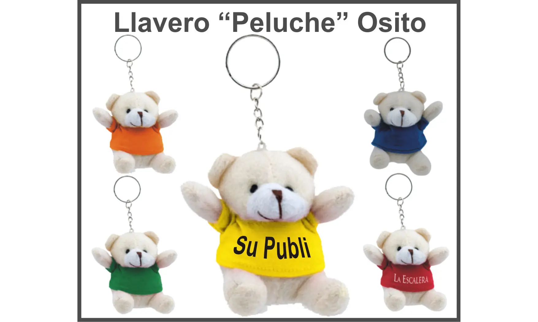 Llavero Publicidad Peluche