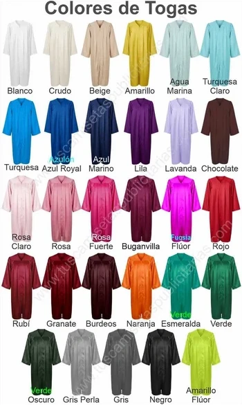 Toga Graduación Personalizada Impresa