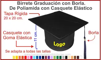 Birrete de Graduación Publicitario