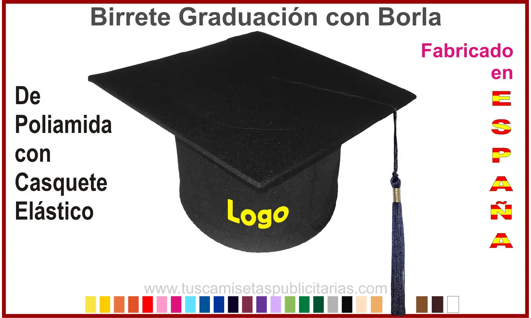 Birrete de Graduación Publicitario