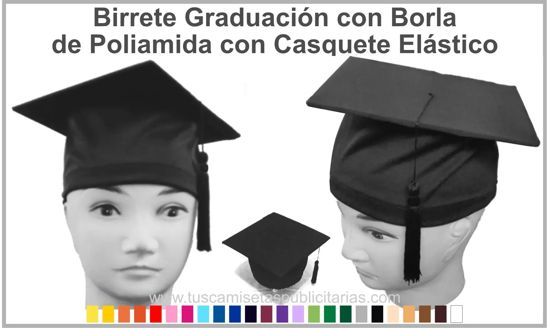 Birrete de Graduación Publicitario
