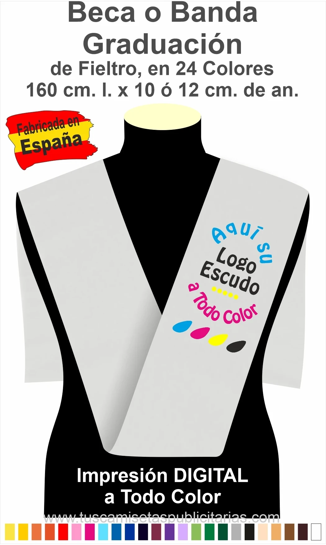 Beca Graduación Publicidad Todo Color