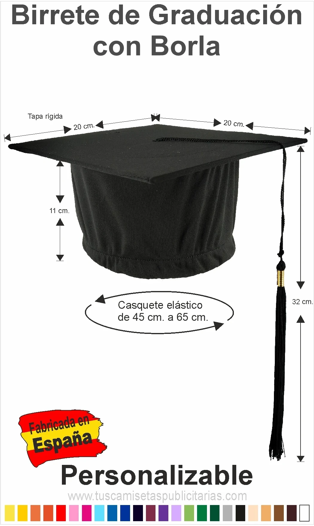 Birretes Publicidad Graduaciones