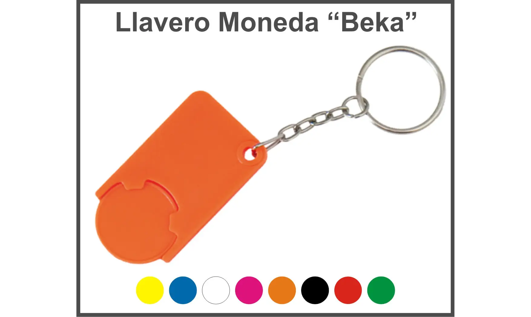 Llavero Publicitario Barato