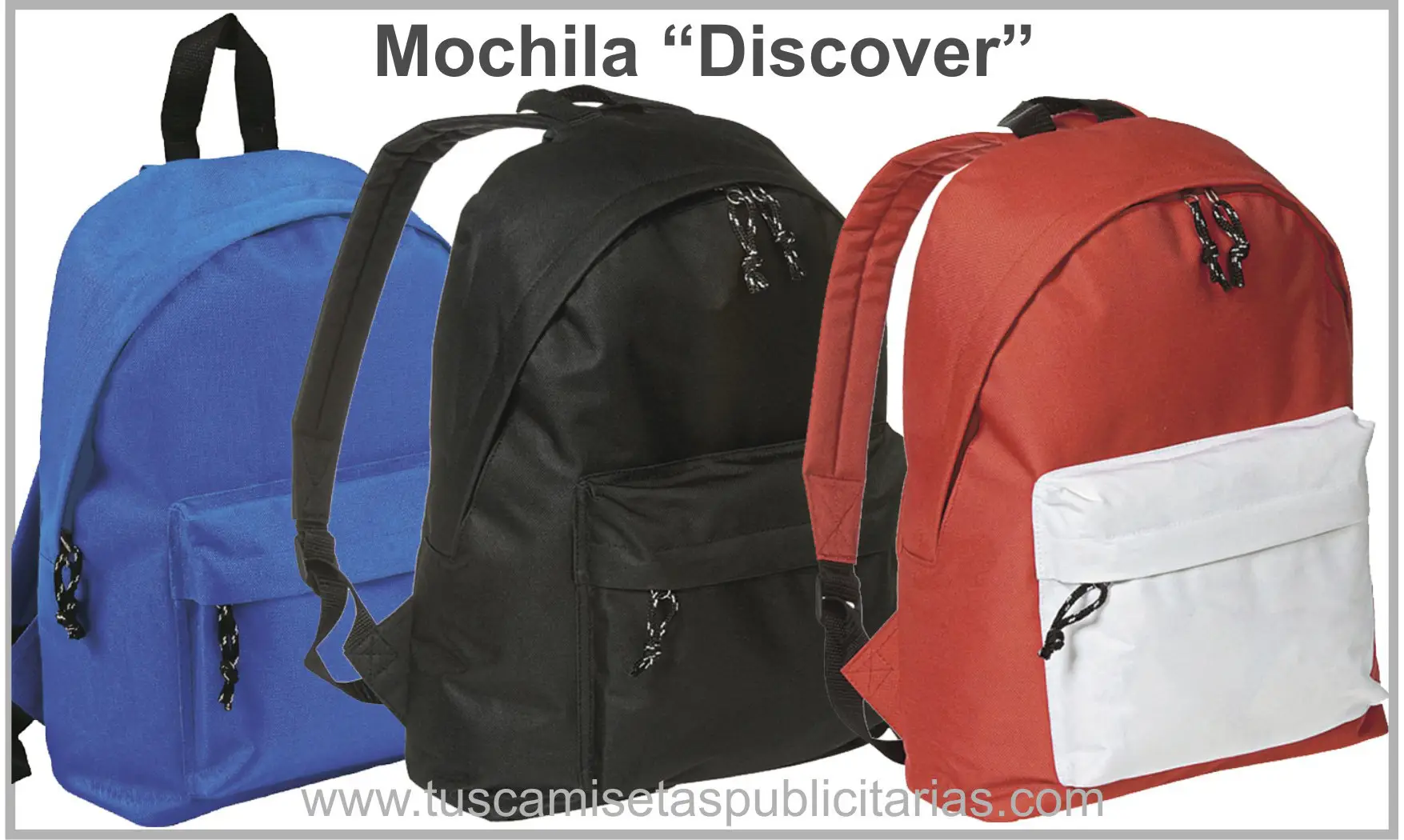 Mochilas Publicitarias Baratas Impresas