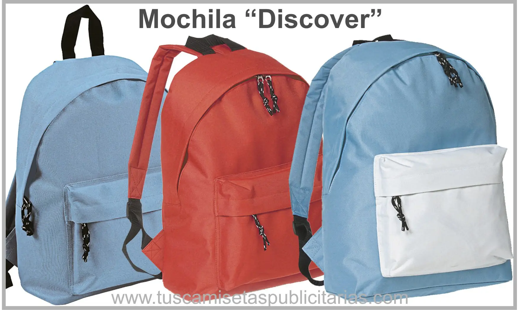 Mochilas Publicitarias Baratas Impresas