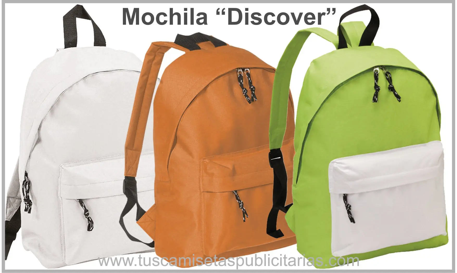 Mochilas Publicitarias Baratas Impresas