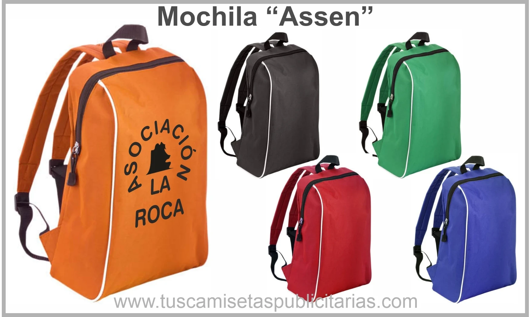 Mochila Barata Publicitaria Impresa