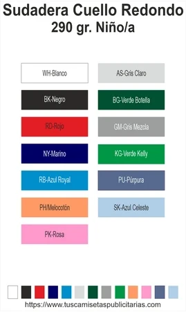 Sudaderas Publicidad Niño