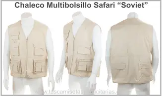 Chaleco Publicitario / Barato / Safari