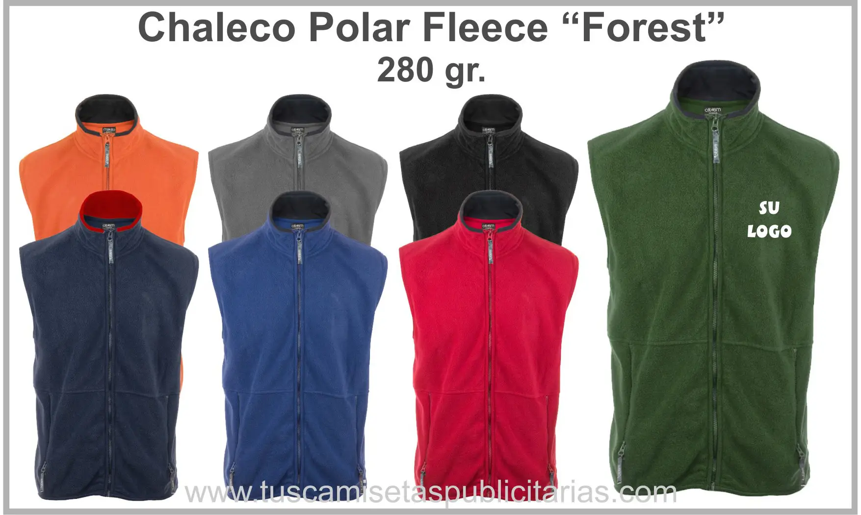 Chaleco Publicidad / Polar / Barato