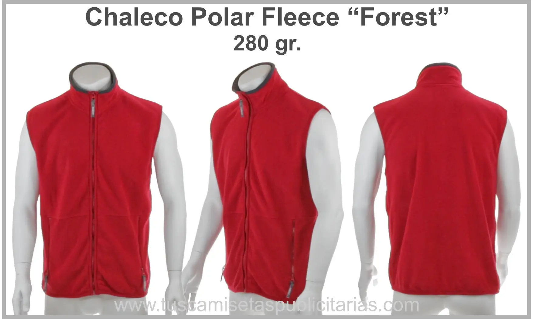 Chaleco Publicidad / Polar / Barato