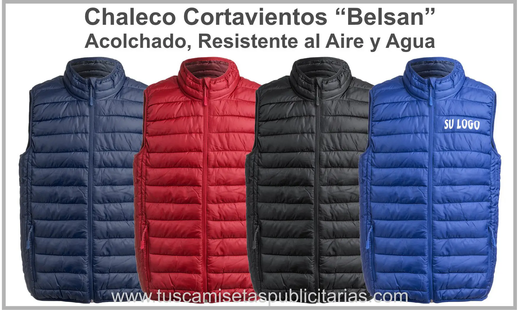 Chaleco Cortavientos Publicitario