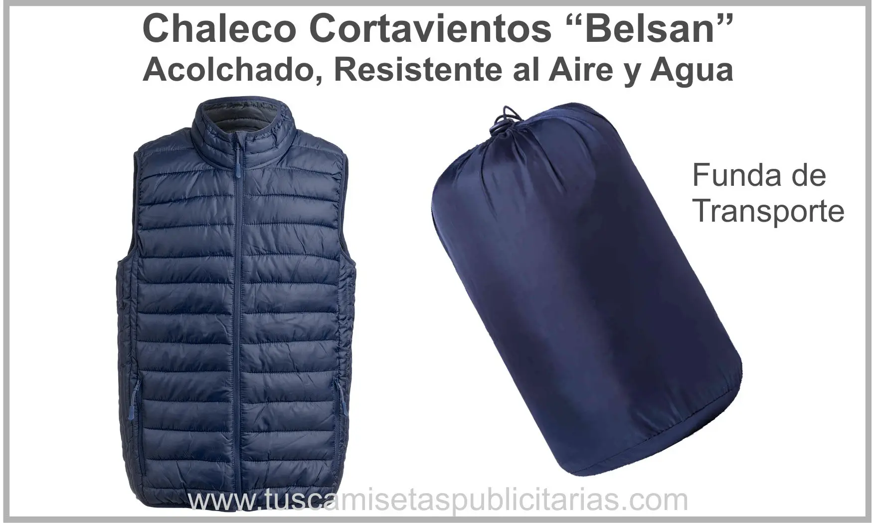 Chaleco Cortavientos Publicitario