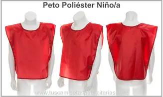 Petos Publicidad / Niño / Baratos