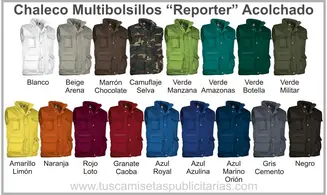 Chalecos Personalizados Acolchados