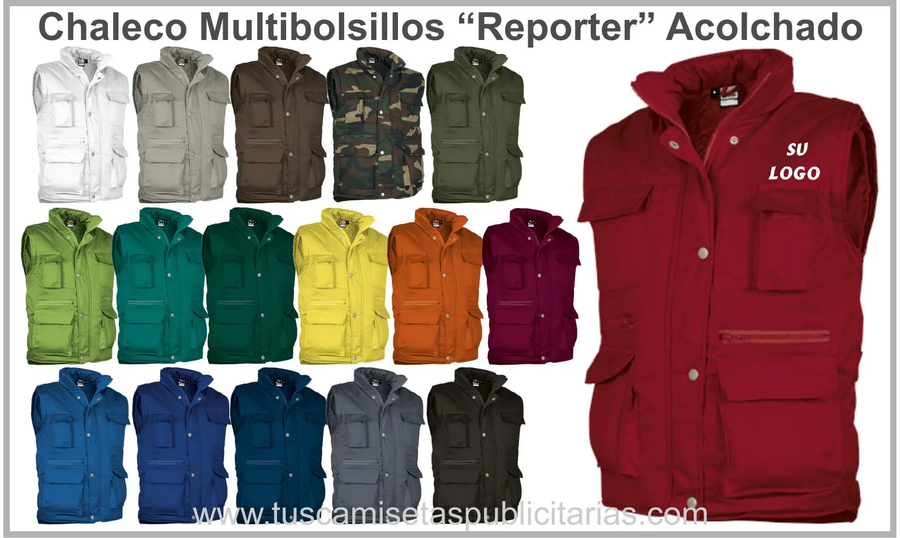Chalecos Personalizados Acolchados