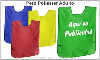 Peto Publicitario / Adulto / Barato
