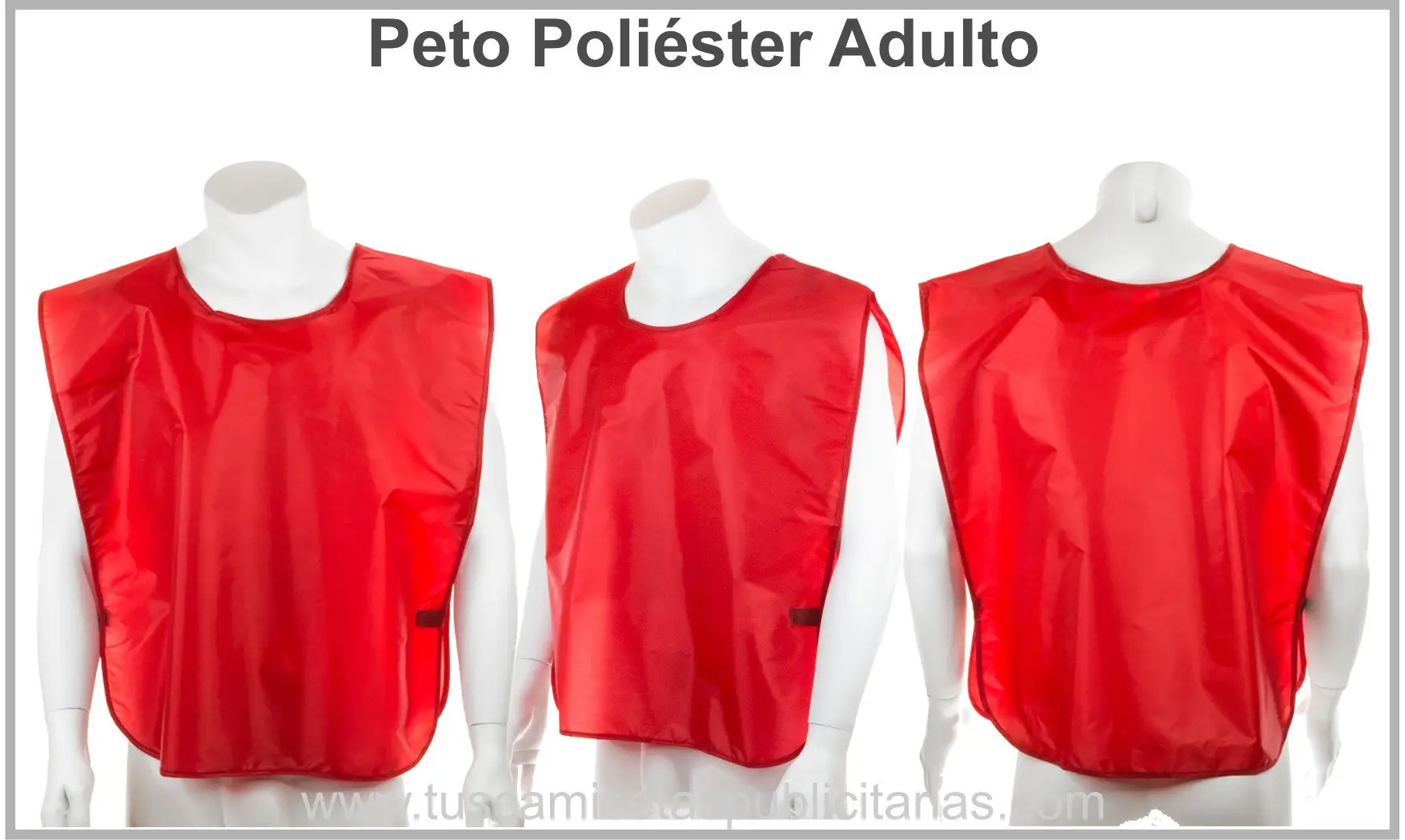 Peto Publicitario / Adulto / Barato