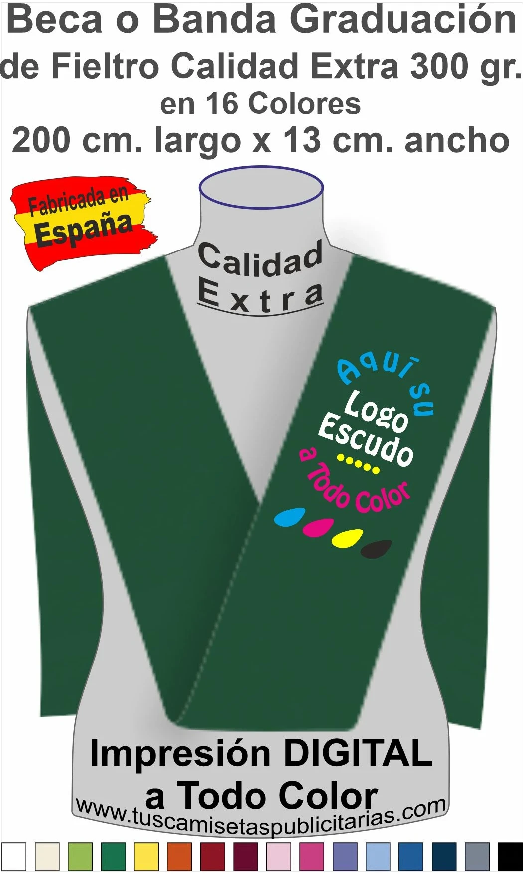 Bandas de Graduación Personalizadas