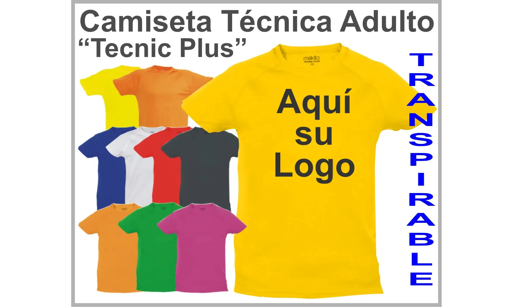 Camisetas Publicidad Baratas - Técnicas
