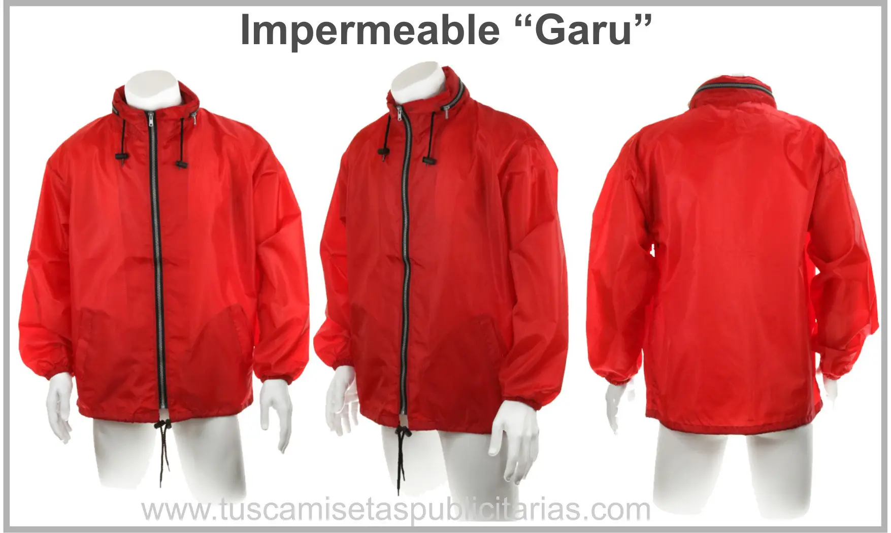 Chubasqueros Publicidad Impermeables