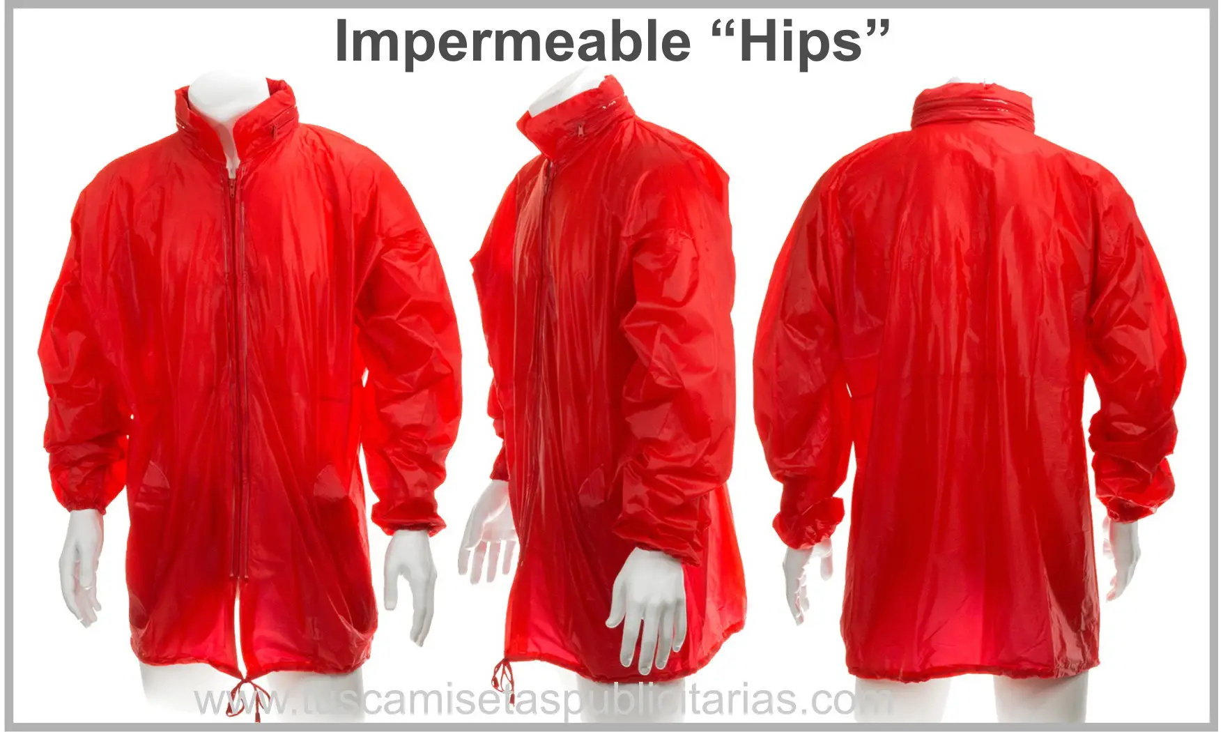 Chubasquero Personalizado Impermeable