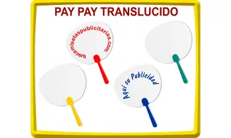 Abanico Pay-Pay Publicitario