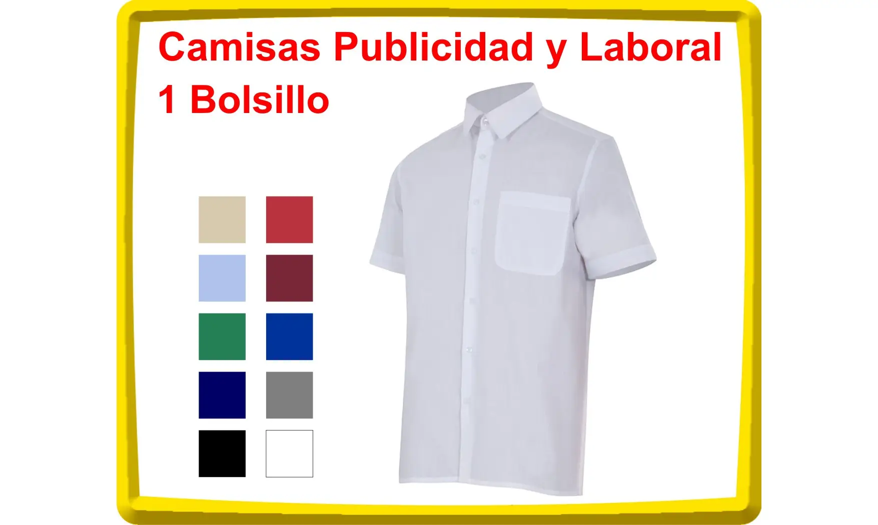 Camisas Publicidad y Laboral
