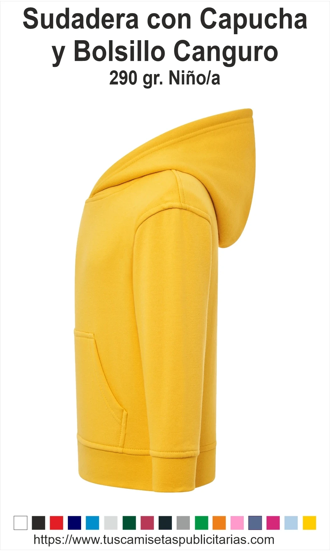 Sudaderas Publicitarias Niño Capucha