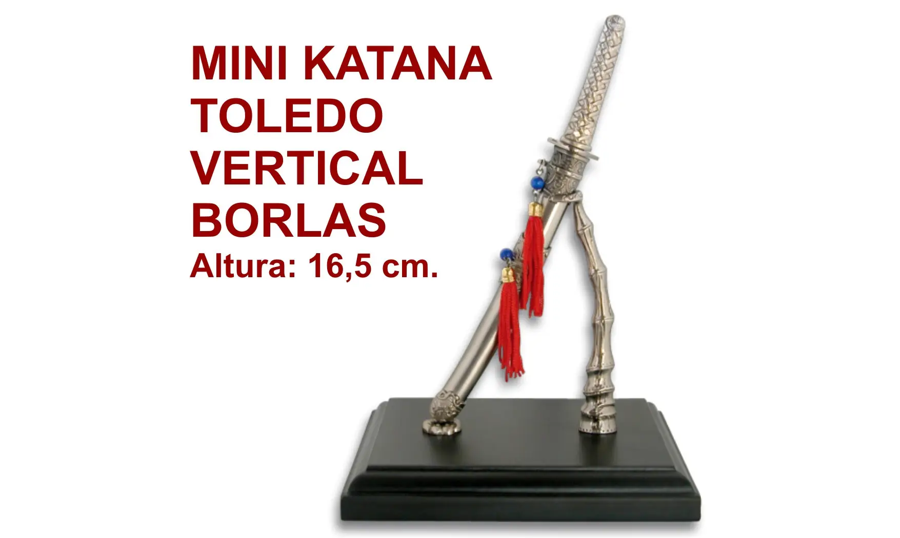 Mini Katana Toledo Vertical Orlas.