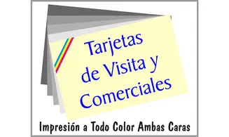 Tarjetas Comerciales y de Visita